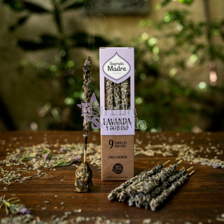 Sahumerios De Lavanda Sagrada Madre | Estrella Sagrada