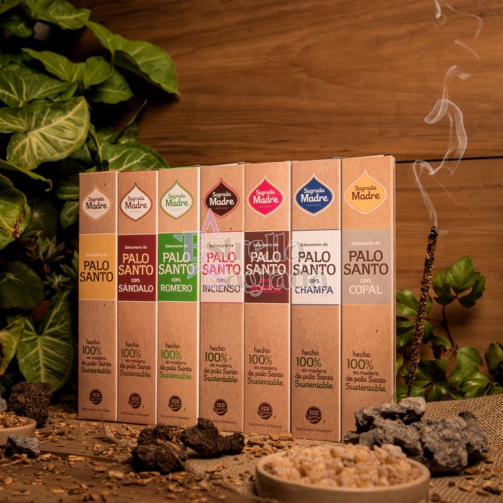 Sahumerios Palo Santo Sagrada Madre | Estrella Sagrada