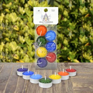 Velas De Noche 7 Chakras Iluminarte | Estrella Sagrada