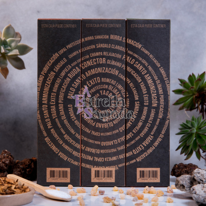 Sahumerios Triple Combinado Sagrada Madre | Estrella Sagrada
