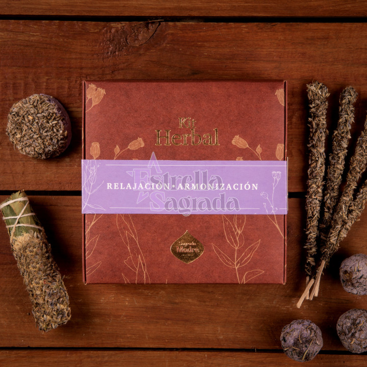Kit Herbal Relajación Armonización Sagrada Madre | Estrella Sagrada