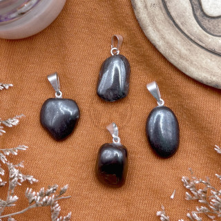 Dije Hematite Rolada | Estrella Sagrada