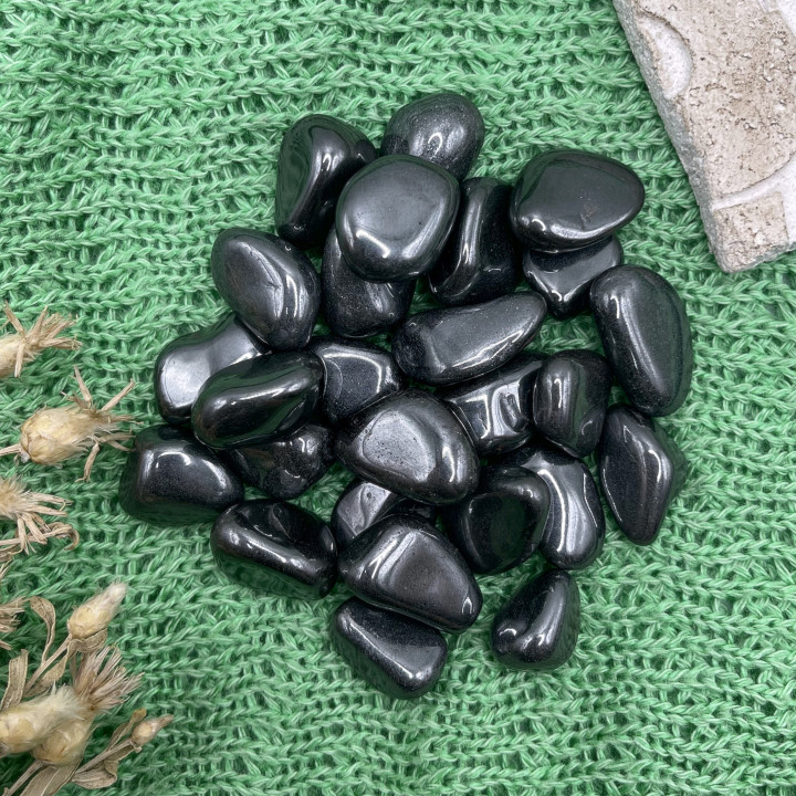 Piedra Hematite Rolada 100 Gramos | Estrella Sagrada