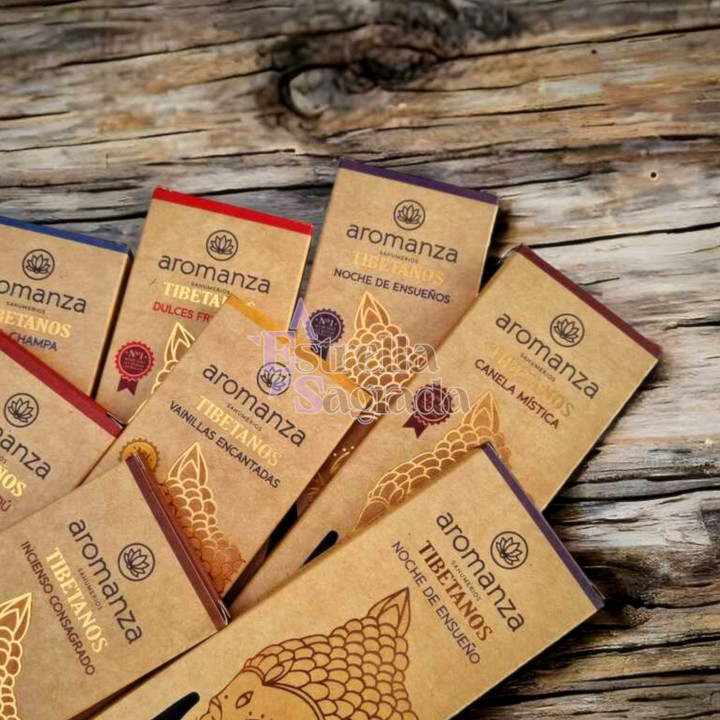 Sahumerios Tibetanos Aromanza | Estrella Sagrada