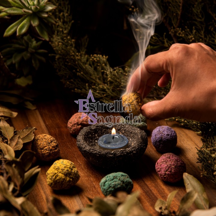 Bombas Defumación 7 Chakras Sagrada Madre | Estrella Sagrada