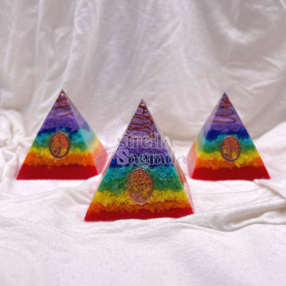 Pirámide Orgon 7 Chakras Y Árbol De La Vida | Estrella Sagrada