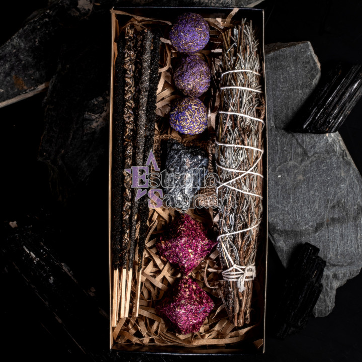 Kit Turmalina Negra Sagrada Madre | Estrella Sagrada