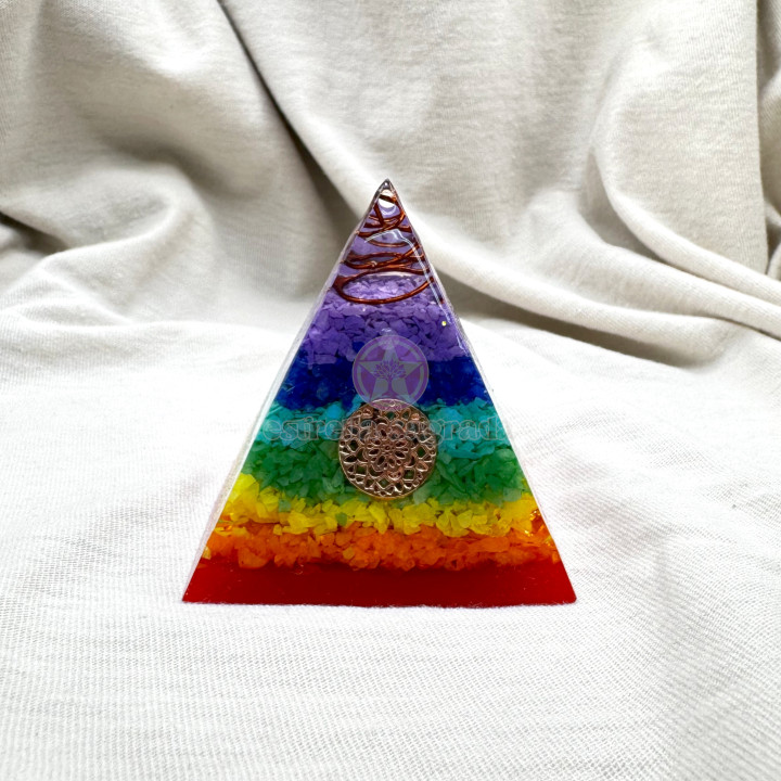 Pirámide Orgon 7 Chakras Y Mandala | Estrella Sagrada