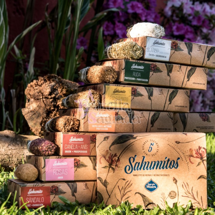 Sahumitos De Palo Santo X5 Sagrada Madre | Estrella Sagrada