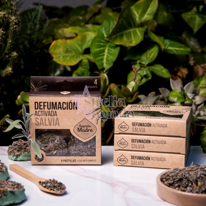Pastillas De Salvia Sagrada Madre | Estrella Sagrada