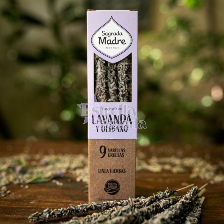 Sahumerios De Lavanda Sagrada Madre | Estrella Sagrada